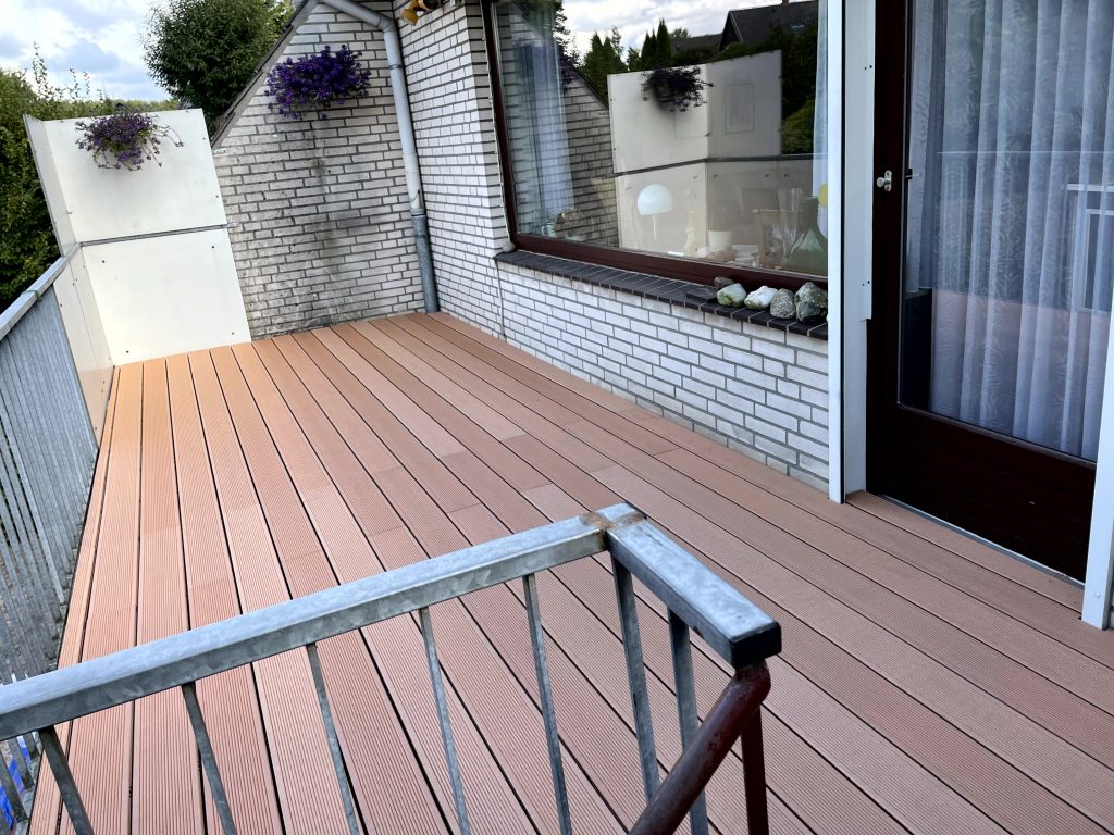 terasse aufgang wpc neu