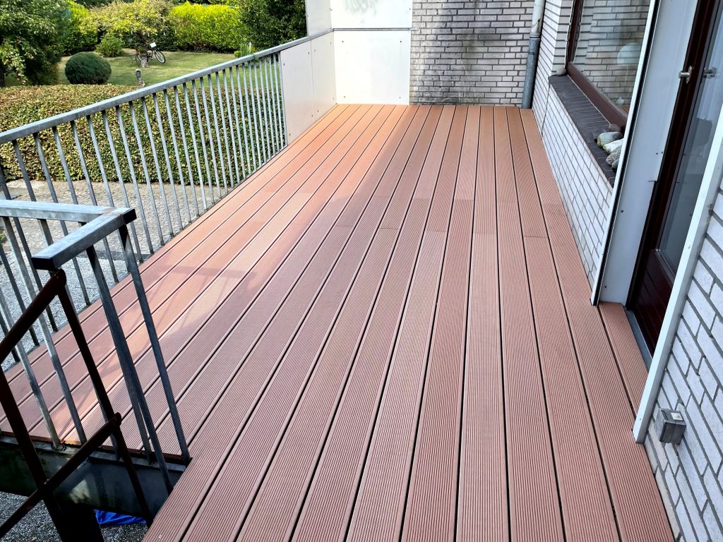 terasse aufgang wpc neu
