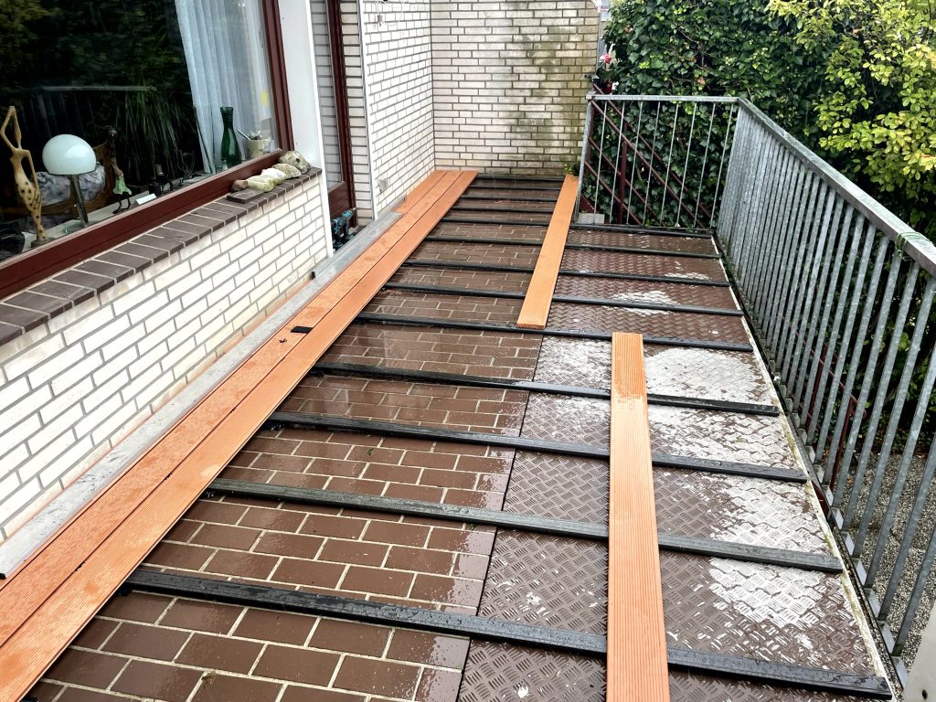 unterkonstruktion terasse